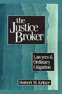 Abbildung von: The Justice Broker - Oxford University Press