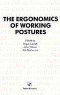 Cover: Ergonomics Of Working Postures - Taylor & Francis