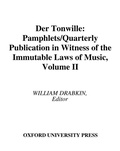 Cover: Der Tonwille - OUP eBook