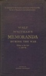 Cover: Memoranda During the War - OUP eBook
