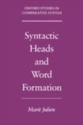 Cover: Syntactic Heads and Word Formation - OUP USA