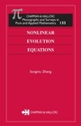 Cover: Nonlinear Evolution Equations - Chapman & Hall/CRC