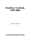 Cover: Broadway Yearbook, 1999-2000 - OUP eBook