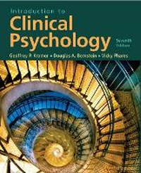 Enlarge image Cover: Introduction to Clinical Psychology - Pearson