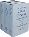 Cover: The Works of William Congreve - Oxford University Press