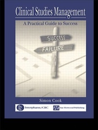 Enlarge image Cover: Clinical Studies Management - CRC Press