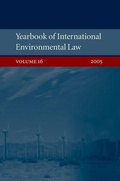 Bild: Yearbook of International Environmental Law - Oxford University Press