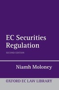 Cover: EC Securities Regulation - Oxford University Press
