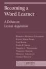 Cover: Becoming a Word Learner - Oxford University Press