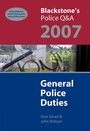 Cover: General Police Duties 2007 - Oxford University Press