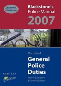 Abbildung von: General Police Duties: v. 4 - Oxford University Press
