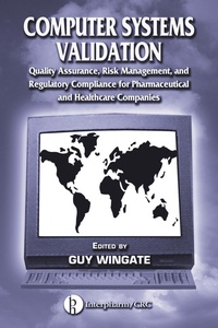 Enlarge image Cover: Computer Systems Validation - CRC Press