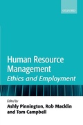 Cover: Human Resource Management - Oxford University Press