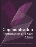 Cover: Communication, Relationships and Care - Routledge