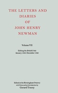 Cover: The Letters and Diaries of John Henry Newman: Volume VII: Editing the British Critic January 1839 - December 1840 - Oxford University Press