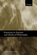 Cover: Emotions in Ancient and Medieval Philosophy - Oxford University Press
