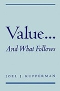 Cover: Value... and What Follows - OUP eBook