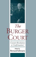 Cover: The Burger Court - OUP eBook