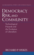 Cover: Democracy, Risk, and Community - OUP eBook