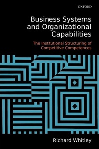 Enlarge image Cover: Business Systems and Organizational Capabilities - Oxford University Press