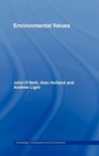 Cover: Environmental Values - Routledge