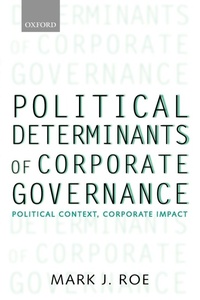 Abbildung von: Political Determinants of Corporate Governance - Oxford University Press