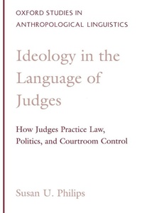 Enlarge image Cover: Ideology in the Language of Judges - OUP eBook