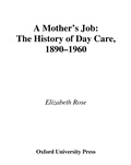 Cover: A Mother's Job - OUP eBook
