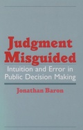 Cover: Judgment Misguided - OUP eBook
