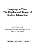 Cover: Language in Time - OUP eBook