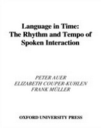 Abbildung von: Language in Time - OUP eBook