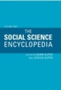 Cover: The Social Science Encyclopedia - Routledge