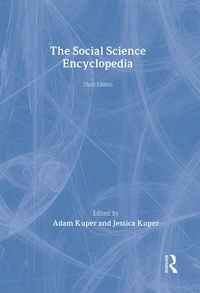 Enlarge image Cover: The Social Science Encyclopedia - Routledge