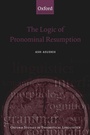 Cover: The Logic of Pronominal Resumption - Oxford University Press
