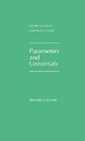 Cover: Parameters and Universals - OUP eBook