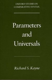 Enlarge image Cover: Parameters and Universals - OUP eBook