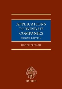 Abbildung von: Applications to Wind Up Companies - Oxford University Press