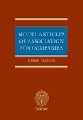Cover: Model Articles of Association for Companies - Oxford University Press