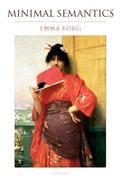 Cover: Minimal Semantics - Oxford University Press