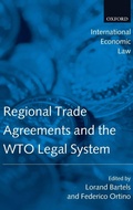 Cover: Regional Trade Agreements and the WTO Legal System - Oxford University Press