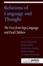 Cover: Relations of Language and Thought - OUP eBook