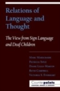 Abbildung von: Relations of Language and Thought - OUP eBook