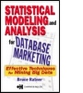 Cover: Statistical Modeling and Analysis for Database Marketing - CRC Press