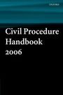 Cover: Civil Procedure Handbook 2006 - Oxford University Press