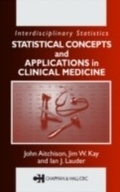 Cover: Statistical Concepts and Applications in Clinical Medicine - Chapman and Hall
