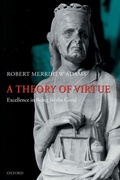Cover: A Theory of Virtue - Oxford University Press