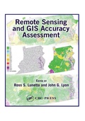 Cover: Remote Sensing and GIS Accuracy Assessment - CRC Press