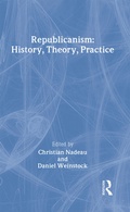Cover: Republicanism - Routledge
