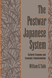 Enlarge image Cover: The Postwar Japanese System - OUP eBook