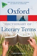 Cover: The Oxford Dictionary of Literary Terms - Oxford University Press